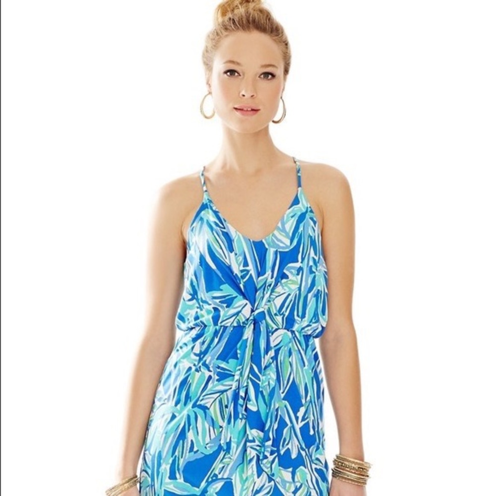 Lilly Pulitzer Rosa Dress Blue Crush Bamboom